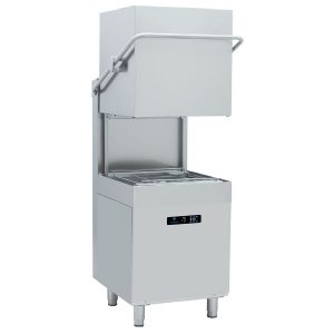 Giyotin Tip Bulaşık Yıkama Mak. Touch Panel, Yarım Kazan