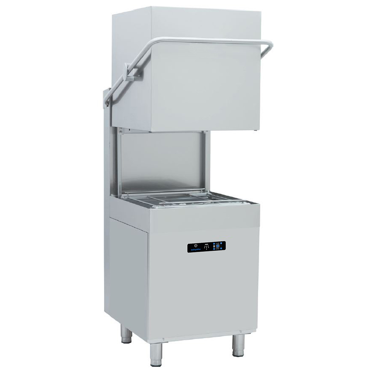 Giyotin Tip Bulaşık Yıkama Mak. Touch Panel, Yarım Kazan